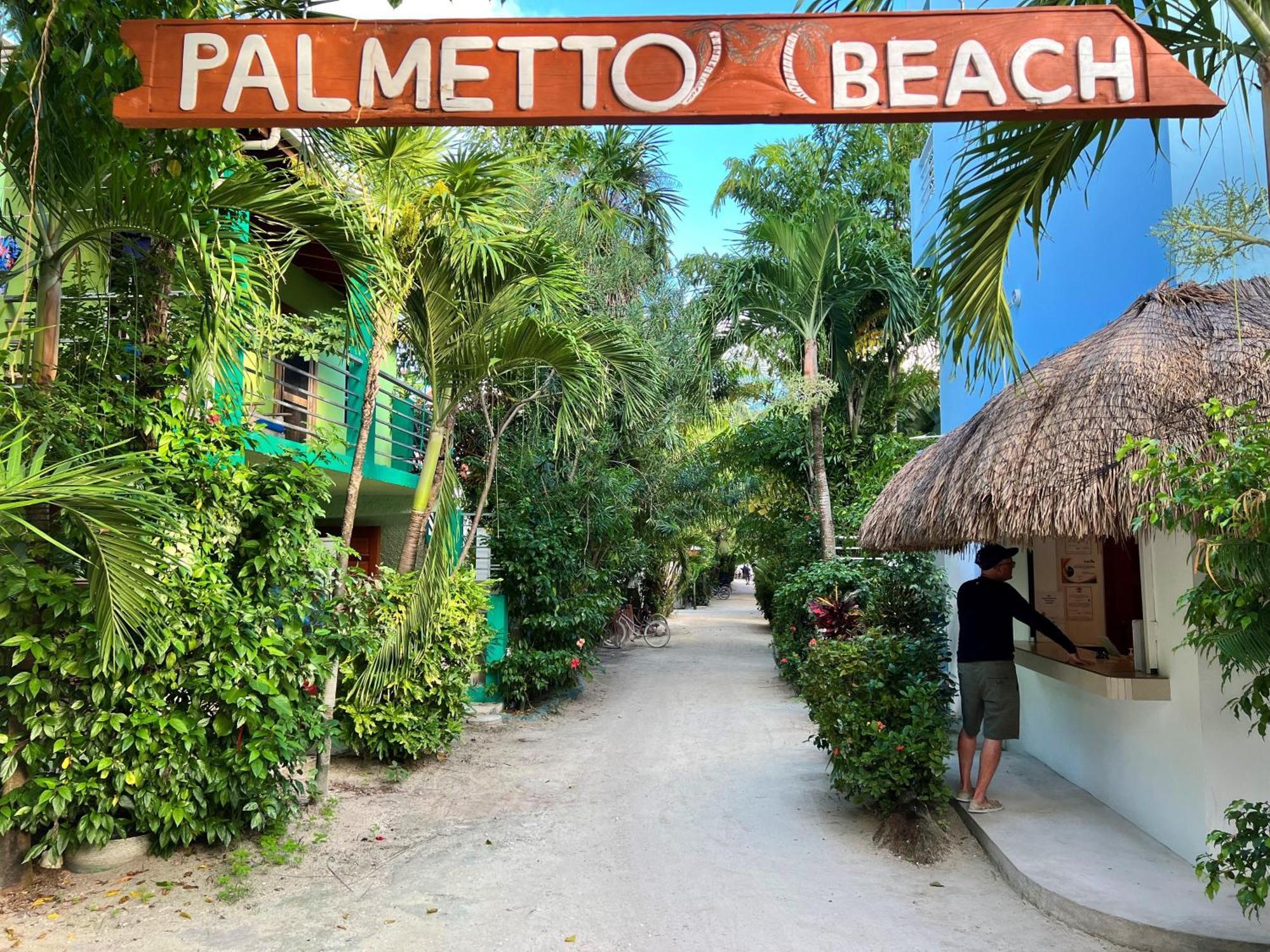 Palmetto Garden Cottage Caye Caulker Bagian luar foto